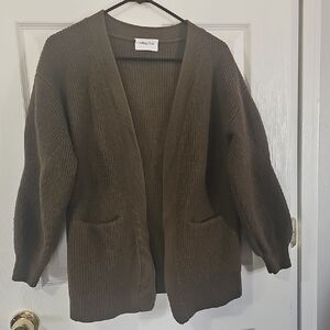 Wilfred Deep Brown Cardigan
